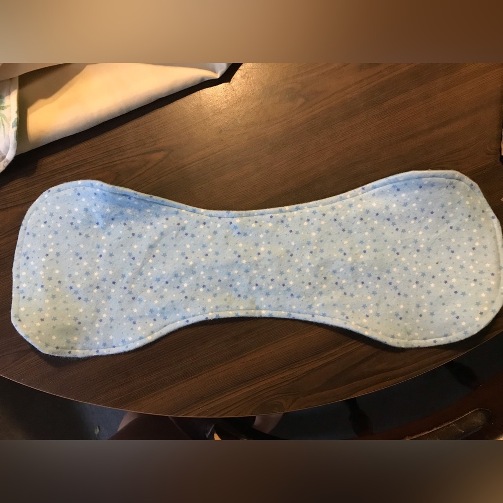 Hand made Flannel burp cloths